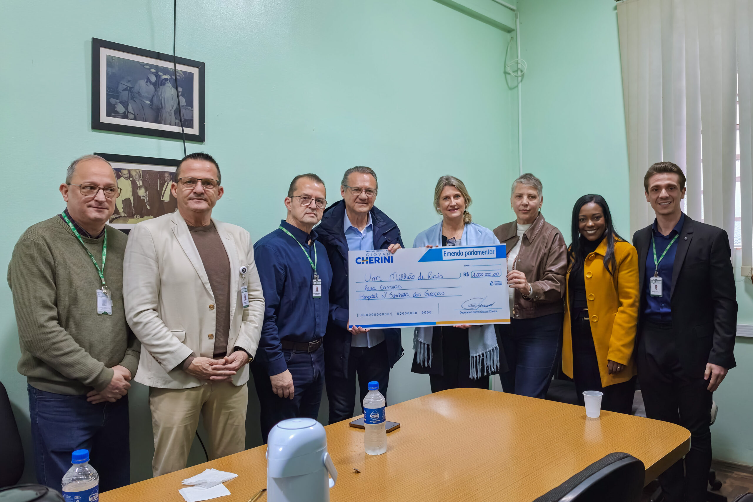 Hospital Nossa Senhora das Graças recebe R$ 1 milhão de emenda parlamentar